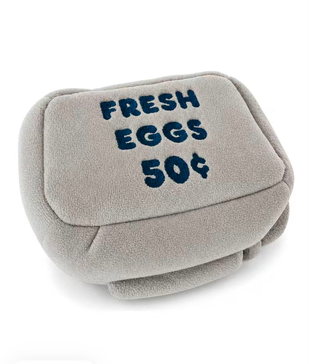 Squeaky Farm Fresh Eggs – Interactive Dog Toy Set